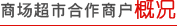 商场超市合作商户概况